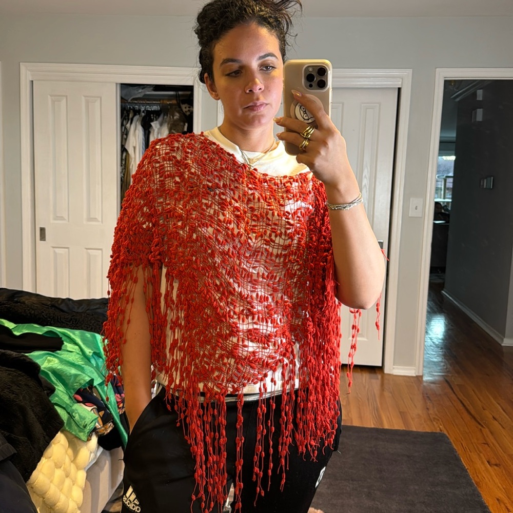 Handmade Fringe Cover-Up